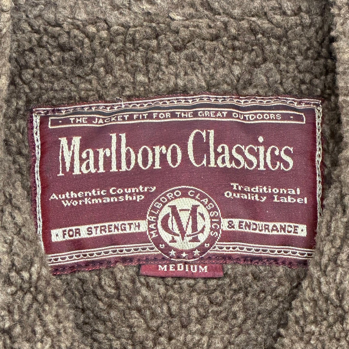 MARLBORO CLASSICS Heavyweight Sherpa Lined Jacket