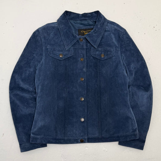 FABIO Suede Leather Shirt Jacket