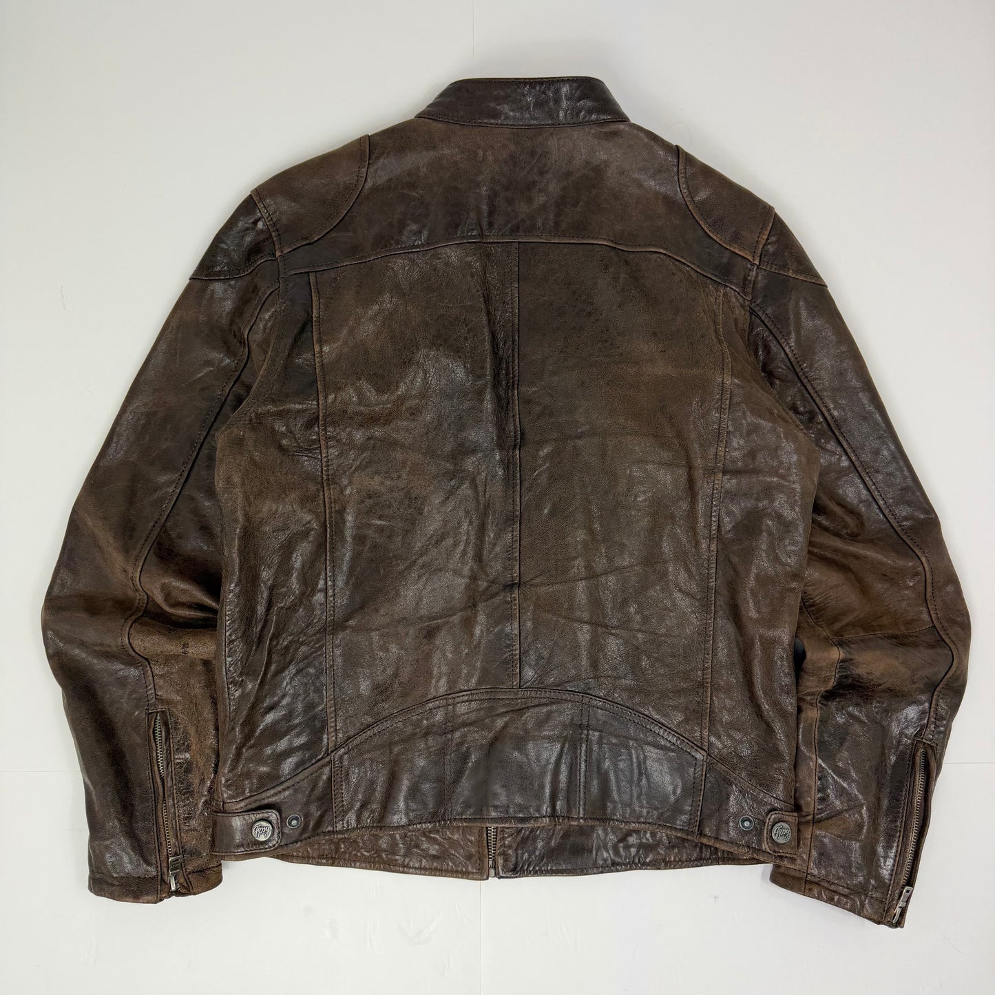 GIPSY Leather Biker Style Leather Jacket