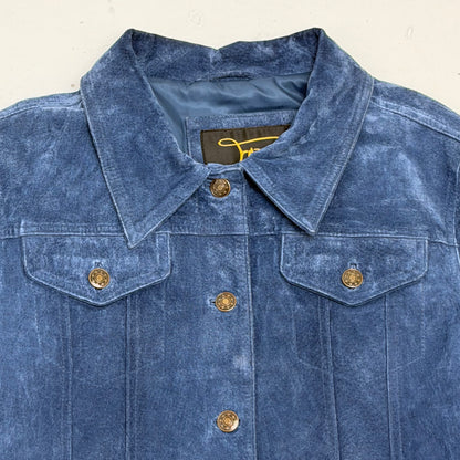 FABIO Suede Leather Shirt Jacket