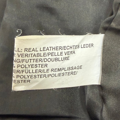 HELIUM Leather Bomber Jacket