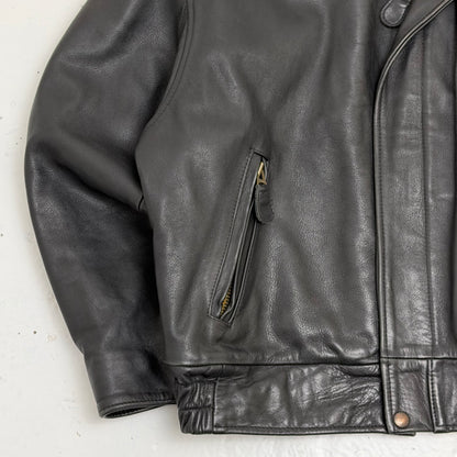 AVIATION LEATHERCRAFT Leather Flight Jacket