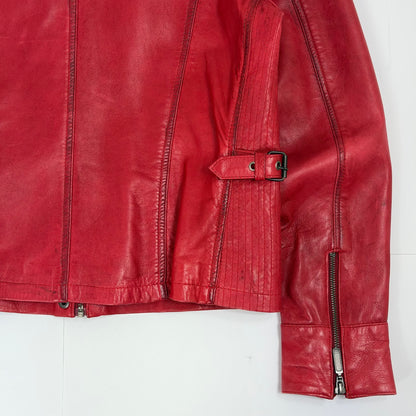 AVIATRIX Biker Style Leather Jacket