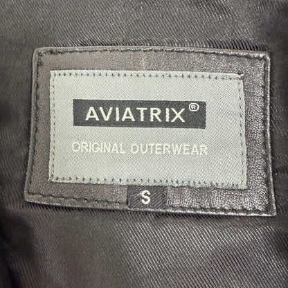 AVIATRIX Biker Style Leather Jacket