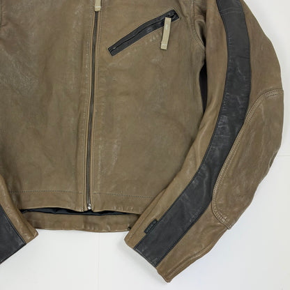 G-STAR RAW Leather Biker Style Jacket