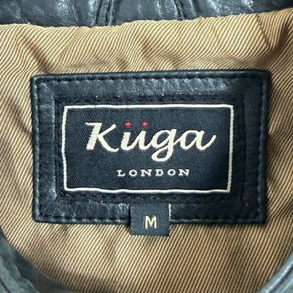 KUGA Biker Style Leather Jacket
