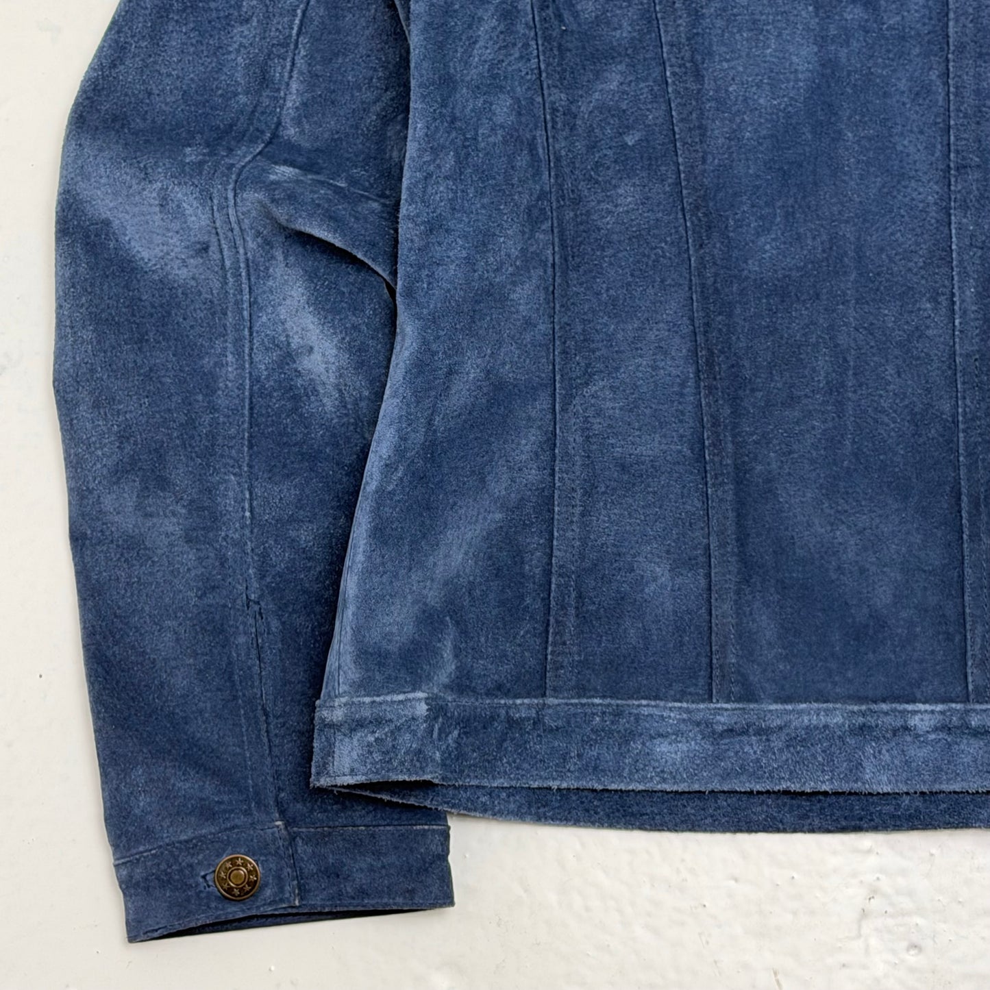 FABIO Suede Leather Shirt Jacket