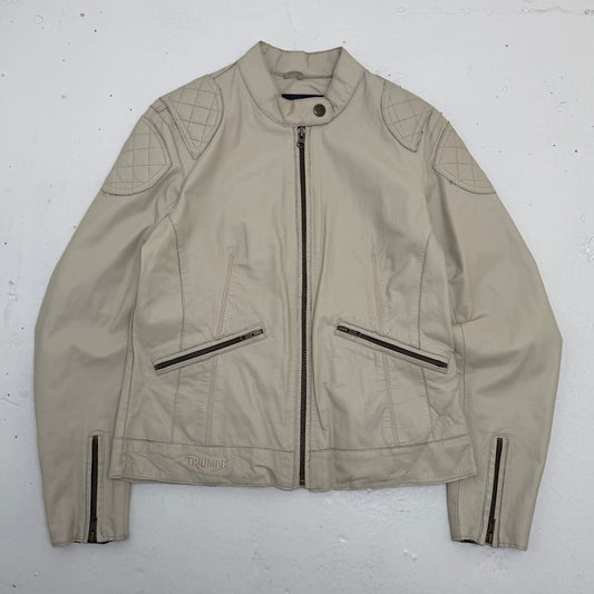 TRIUMPH Leather Motorcycle Jacket