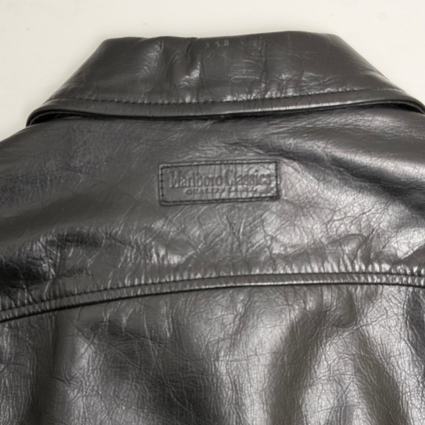 MARLBORO CLASSICS 1980’s Leather Jacket