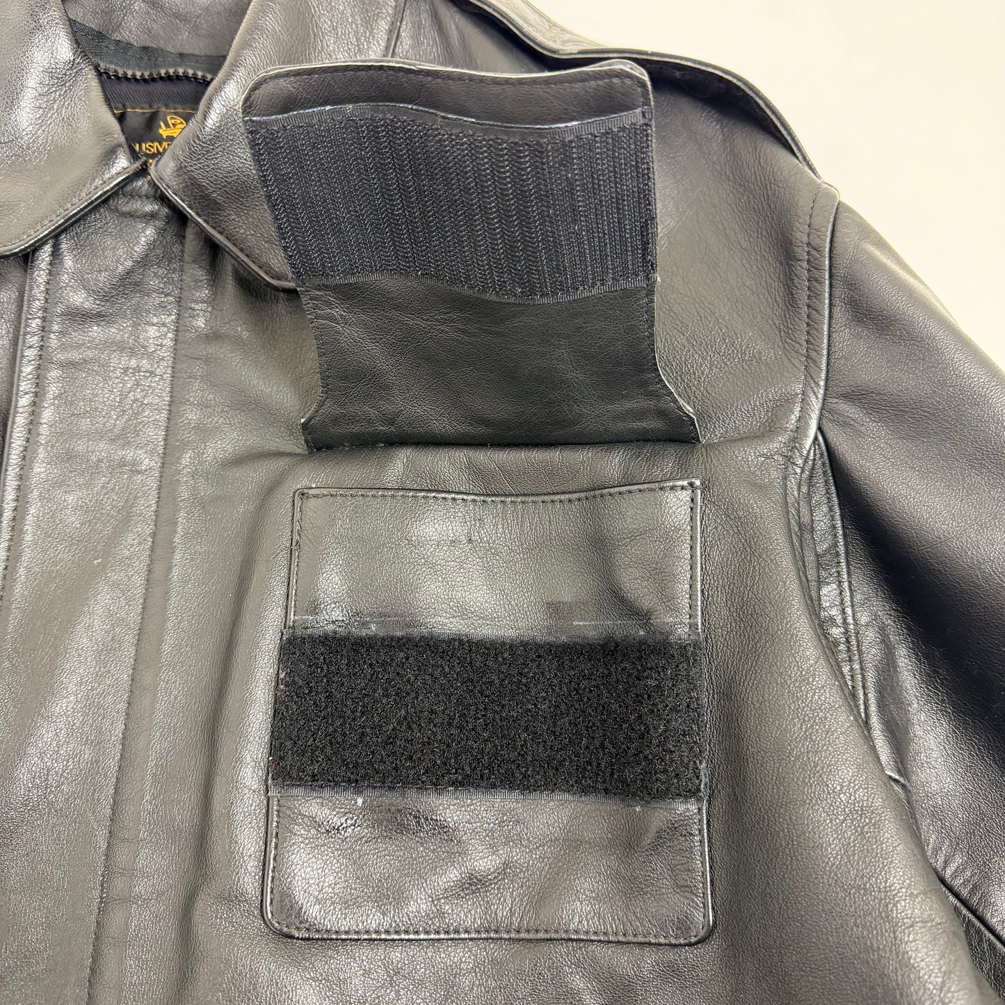 AVIATION LEATHERCRAFT Leather Flight Jacket