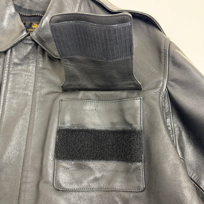 AVIATION LEATHERCRAFT Leather Flight Jacket