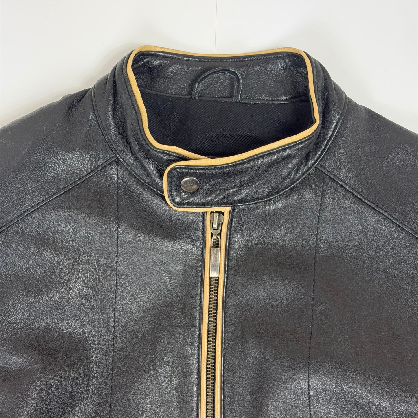 AVIATRIX Biker Style Leather Jacket