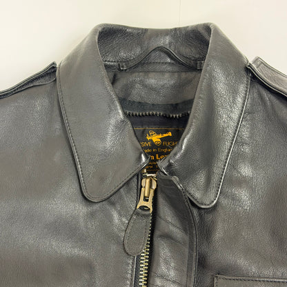 AVIATION LEATHERCRAFT Leather Flight Jacket