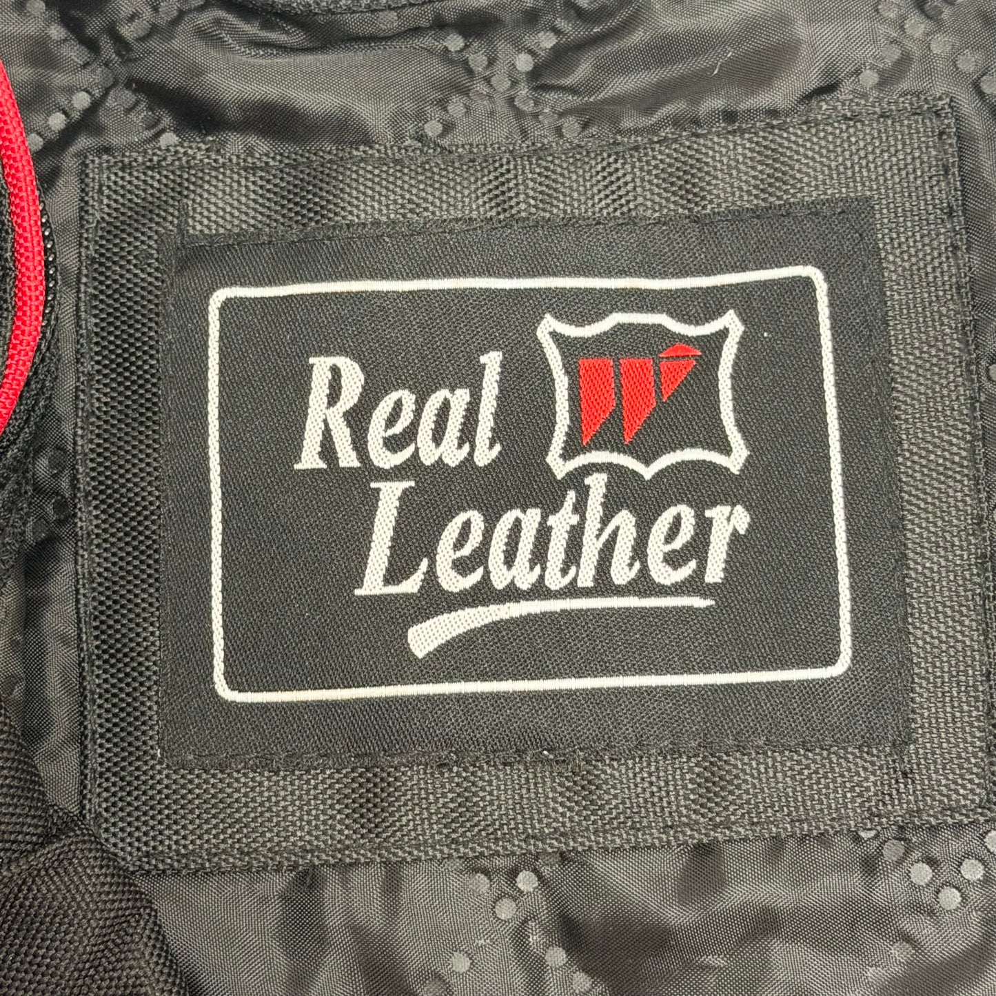 REAL LEATHER Motorcycle Jacket