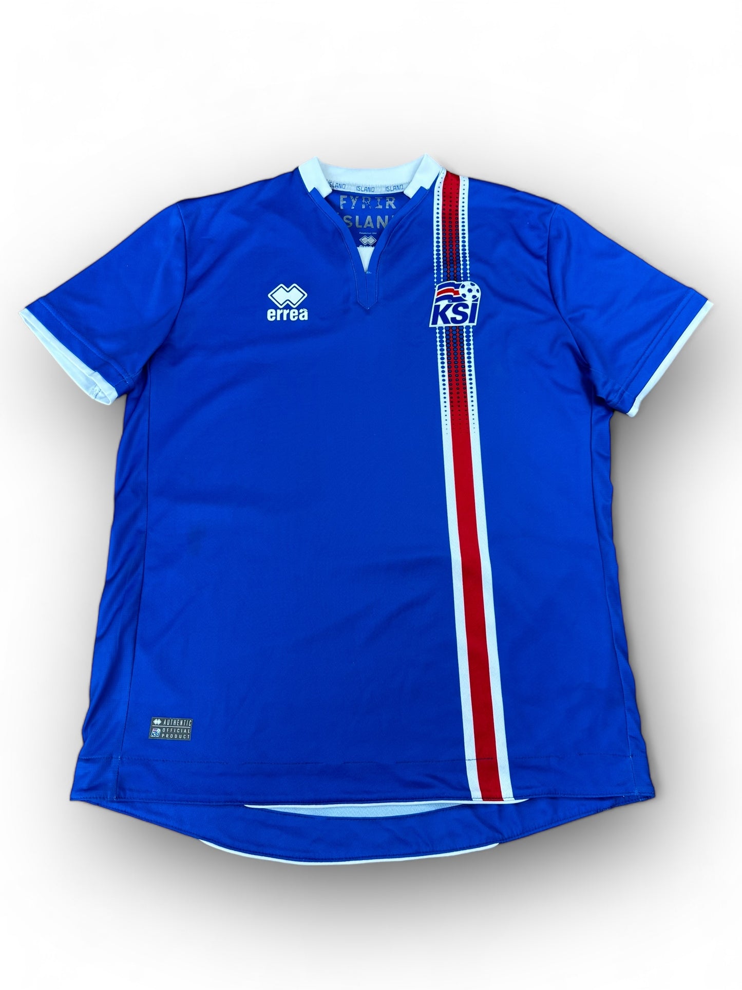 Iceland 2016/17 Erra Home Shirt