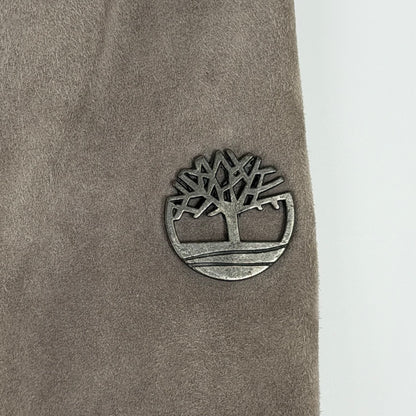 TIMBERLAND Suede Leather Bomber Jacket