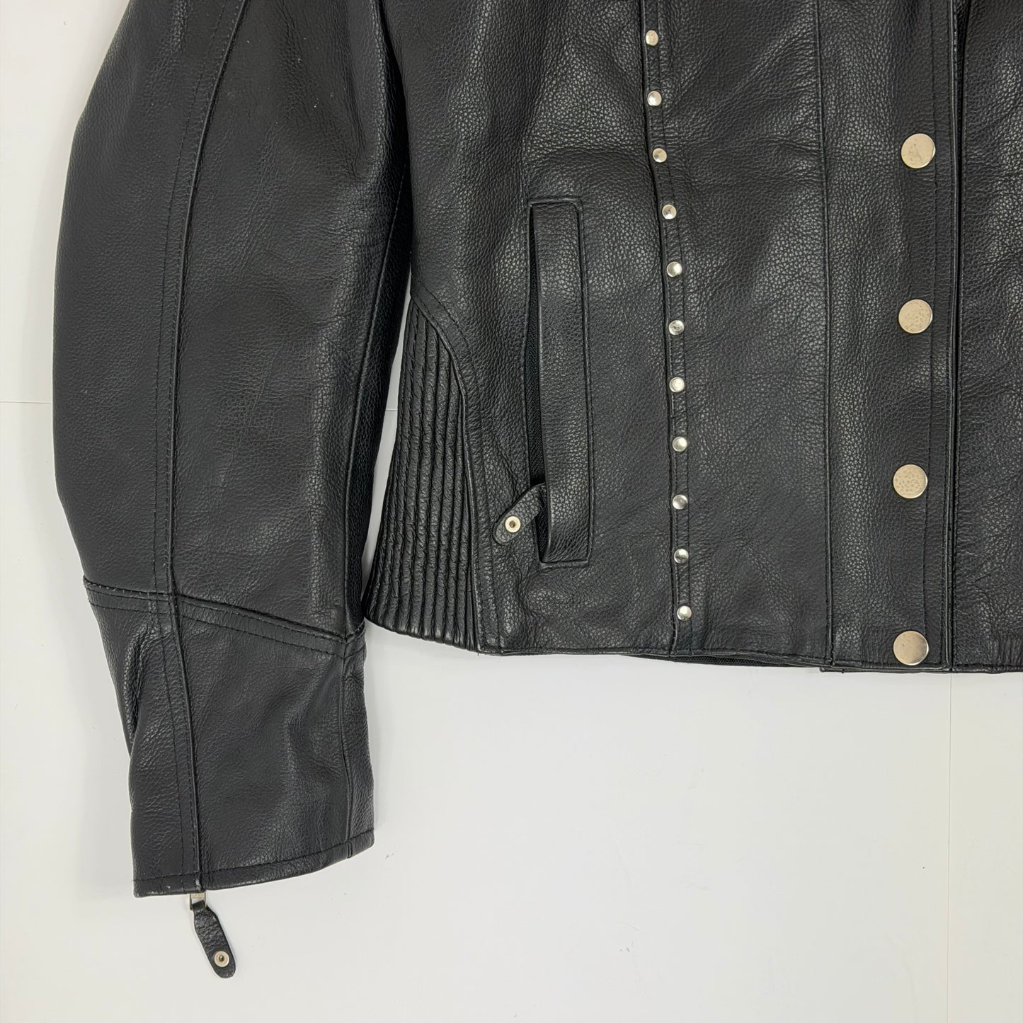 PAPA’S LEATHER BARN Leather Motorcycle Jacket