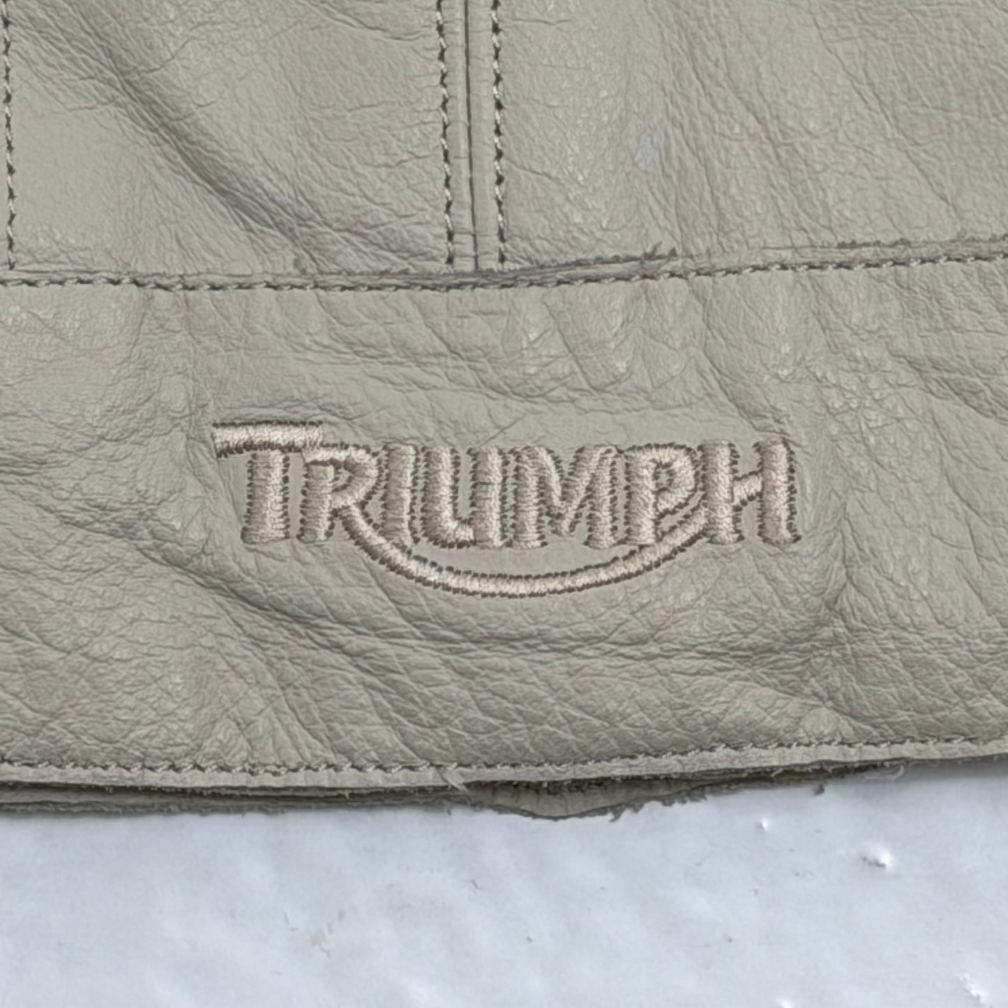 TRIUMPH Leather Motorcycle Jacket