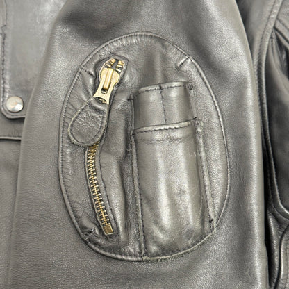 AVIATION LEATHERCRAFT Leather Flight Jacket
