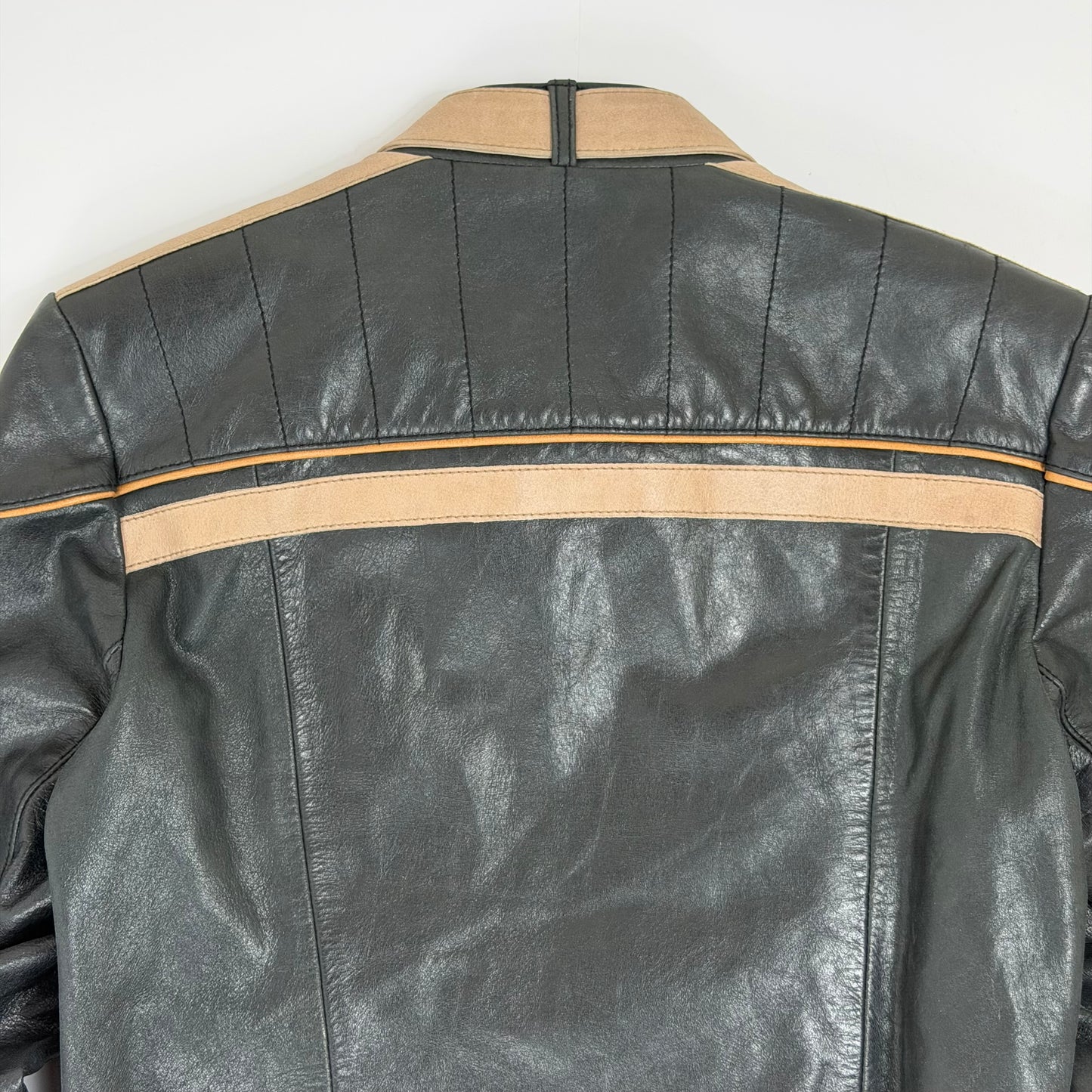 KUGA Biker Style Leather Jacket