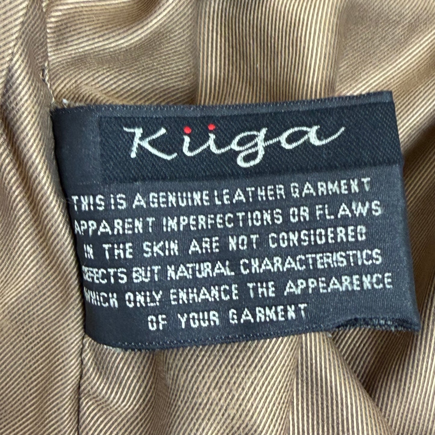 KUGA Biker Style Leather Jacket