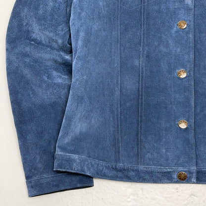 FABIO Suede Leather Shirt Jacket