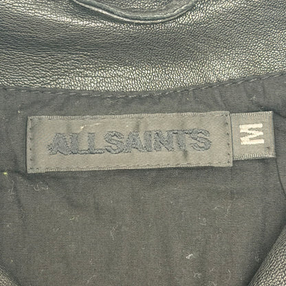 ALLSAINTS Ramones Leather Shirt Jacket