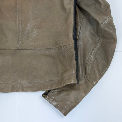 G-STAR RAW Leather Biker Style Jacket