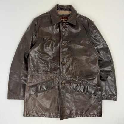MARLBORO CLASSICS Leather Car Coat