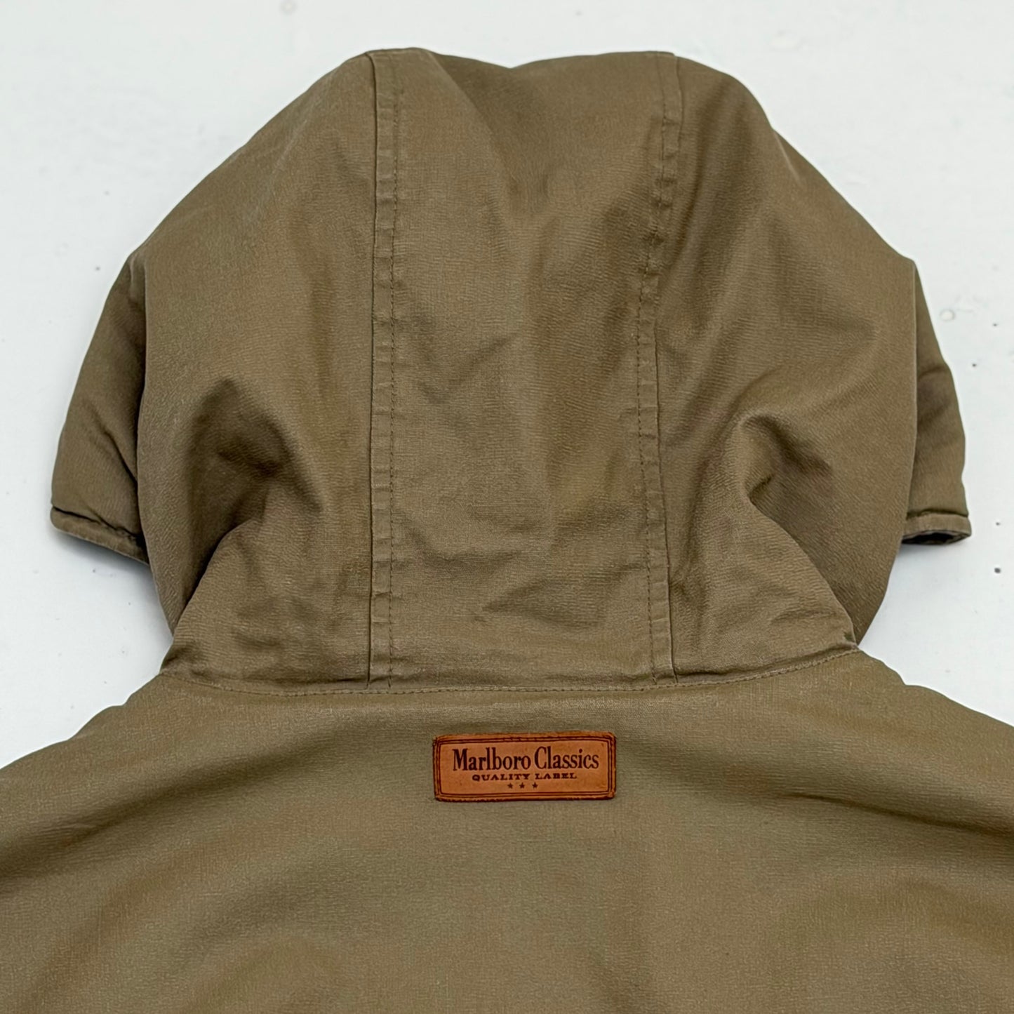 MARLBORO CLASSICS Utility Sherpa Lined Wax Coated Jacket