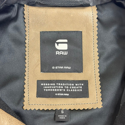 G-STAR RAW Leather Biker Style Jacket