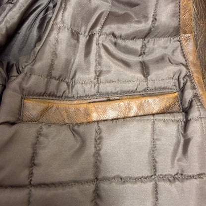 TIMBERLAND Strafford Leather Bomber Jacket