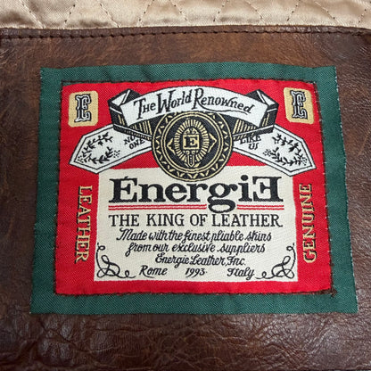 ENERGIE Flight-style Leather Jacket