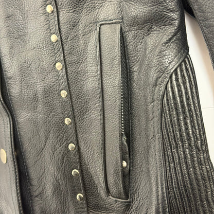 PAPA’S LEATHER BARN Leather Motorcycle Jacket