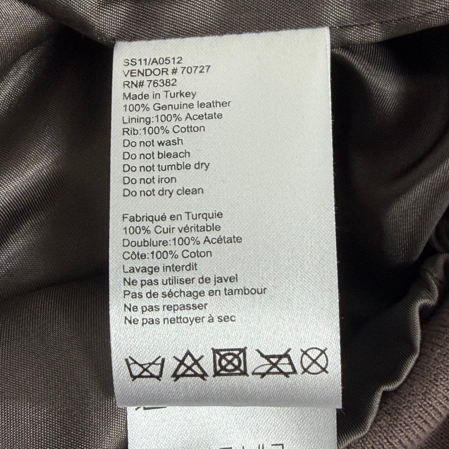 TIMBERLAND Suede Leather Bomber Jacket