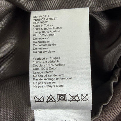 TIMBERLAND Suede Leather Bomber Jacket