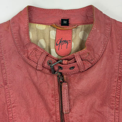 GIPSY Leather Biker Style Jacket