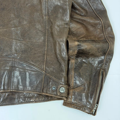 GIPSY Leather Biker Style Leather Jacket