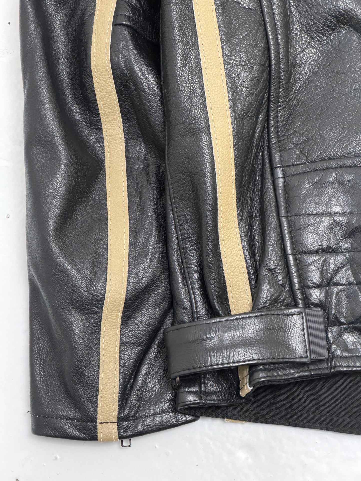REAL LEATHER Motorcycle Jacket