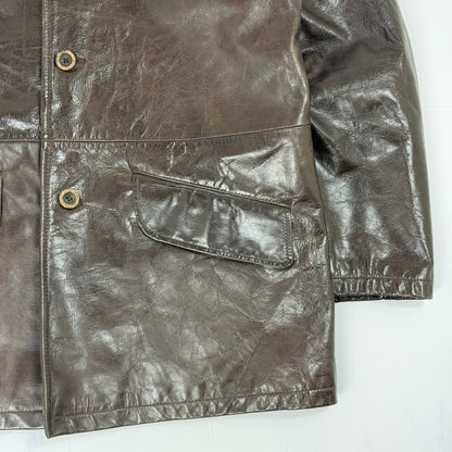 MARLBORO CLASSICS Leather Car Coat