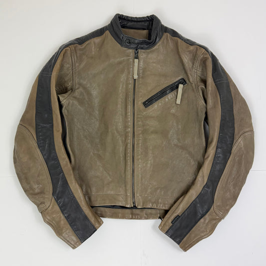 G-STAR RAW Leather Biker Style Jacket