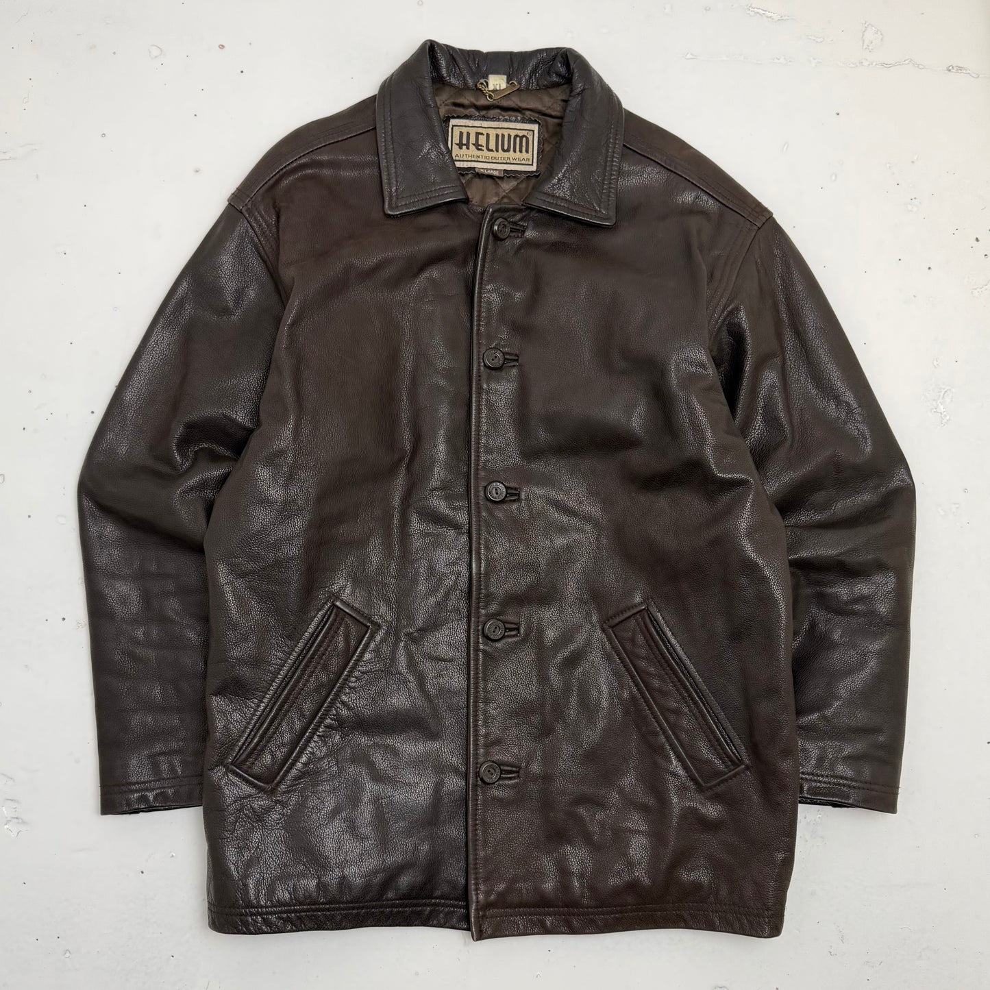 HELIUM Arctic Leather Jacket