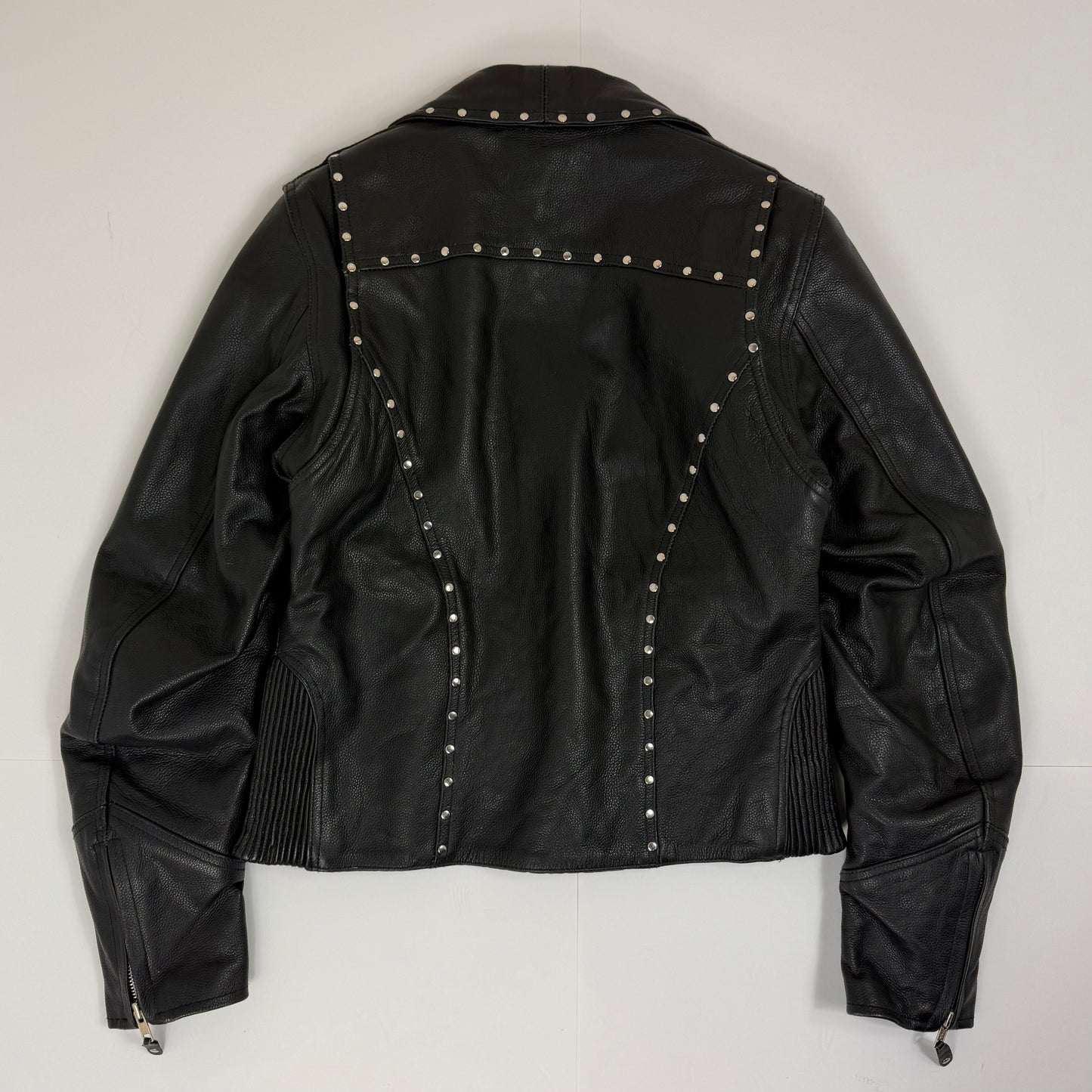 PAPA’S LEATHER BARN Leather Motorcycle Jacket
