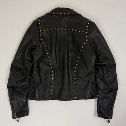 PAPA’S LEATHER BARN Leather Motorcycle Jacket