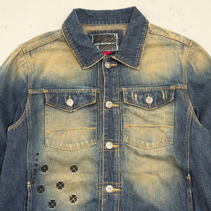 OAKLEY 2000’s Archival Faded Denim Jacket