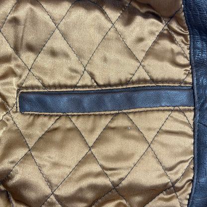 WOODLANDS Leather Bomber Jacket