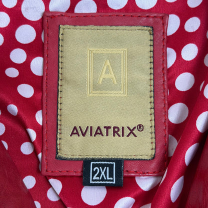 AVIATRIX Biker Style Leather Jacket