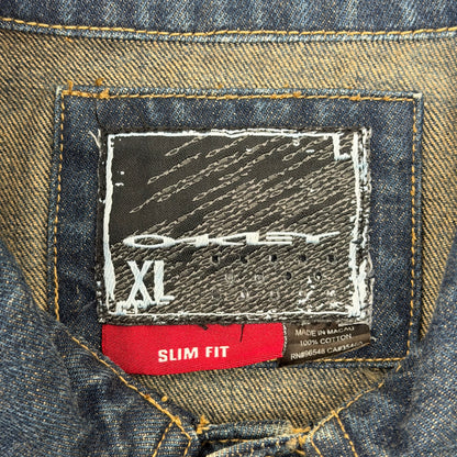 OAKLEY 2000’s Archival Faded Denim Jacket